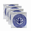 Blue Lebrillo linen napkins (set of 4)